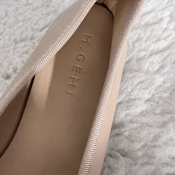 M. Gemi Cream and Black Ballet Flats sz 38.5/8 - Picture 8 of 8